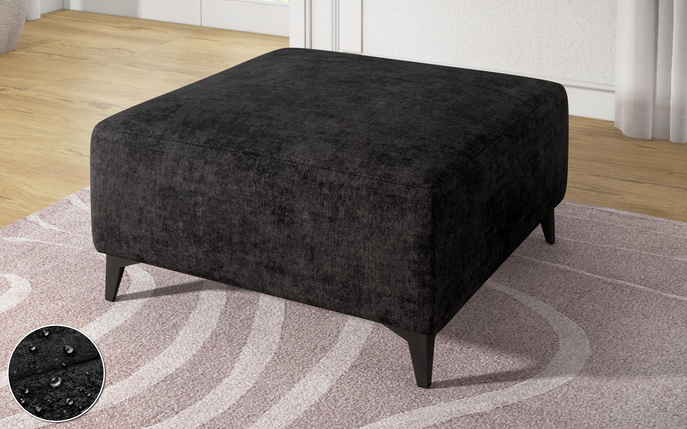 Ottoman Aruba, black  3